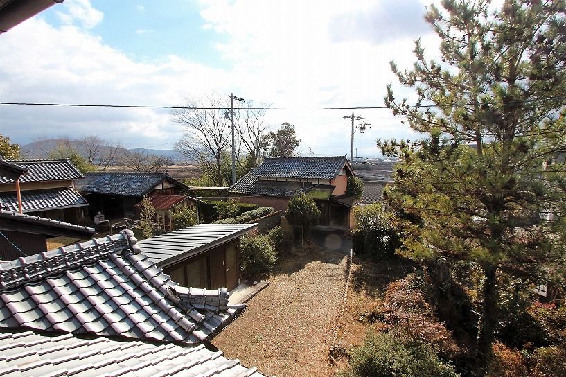伊賀市山神日本家屋からの眺望